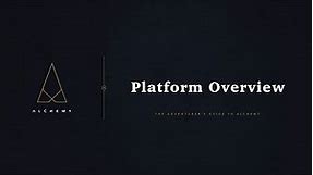Platform Overview: Alchemy RPG