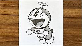 How to Draw Doraemon Easy || doraemon drawing step by step || Easy drawing ideas for beginners