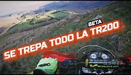 BETA TR 200, TREPANDO cerro con PENDIENTE PRONUNCIADA | EndureAr