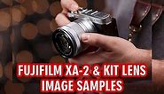 Fujifilm XA2 Image Samples Photo Test (4K)
