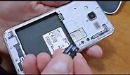 Galaxy J5 - How to insert micro SD card