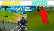 how To Get FORTNITE Mobile Graphics On PC!! - VERY SIMPLE - FORTNITE BOOST FPS!! amd/intel (tips)