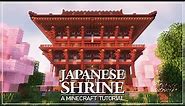 How To Build A Japanese Shrine - A Minecraft Tutorial