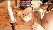 How to Carve Shrunken-Head Apples