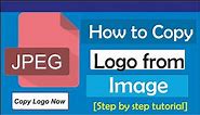 How To Copy Logo From Image