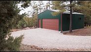 VersaTube Garage was a "SLAM DUNK" for this DIYer's OFF-GRID Property