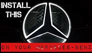 Install the Light up Star on Your Mercedes-Benz​