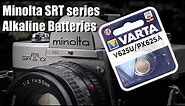 How to use modern batteries on the Minolta SRT-101 (Alkaline or Silver Oxyde). Easy tutorial
