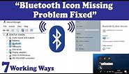 7 Ways to Bring Missing Bluetooth Icon to Device Manager in Windows 10/8/7