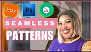 How to Make Seamless Patterns | ClipArt, Midjourney, POD
