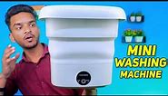 Portable Washing Machine Unboxing & Review || mini washing machine review |