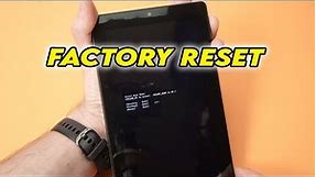 Onn Tablet: How to Factory Reset