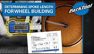 Determining Spoke Length for Wheel Building