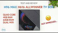 H96 Max Allwiner H616 6K Ultra HD Tv Box REVIEW - WATCH BEFORE YOU BUY!