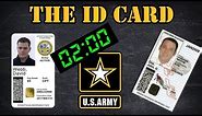 The military ID card