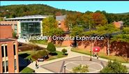 The SUNY Oneonta Experience