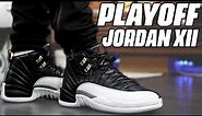 MUST COP ! Air Jordan 12 PLAYOFF Review and On Foot in 4K !