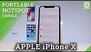 APPLE iPhone X PORTABLE HOTSPOT / Mobile Hotspot / Share Wi-Fi