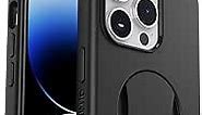 OtterBox iPhone 14 Pro (Only) OtterGrip Symmetry Series Case - BLACK, built-in grip, sleek case, snaps to MagSafe, raised edges protect camera & screen