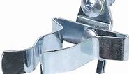 Triton Products Extended Spring Clip Pegboard Hook, Pack of 10, Silver