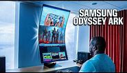 Samsung Odyssey ARK Gaming Monitor: 55-inches, 165Hz 4K MONSTER!!!!