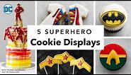 Make Your Own Superhero Party Treats | DC Comic Book Cookie Sets