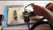 How to Connect Raspberry Pi to a Laptop LCD Panel via LVDS/LCD Controller Board