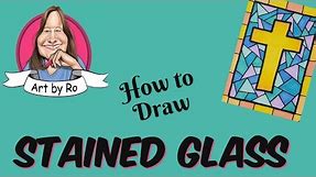 How to Draw a Stained Glass Window with Markers