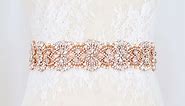 Pardecor Wedding Rhinestone Belt 310 Gold