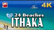 24 Best Beaches of ITHACA (Ιθάκη, Ithaka), Greece ► Travel video, 4K Travel in Greece #TouchGreece
