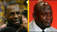 LeBron James Tears Meme Goes Viral
