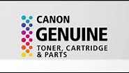 Canon's New GENUINE Logo