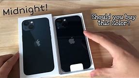 iPhone 13 Midnight (Black) Unboxing & Hands On!