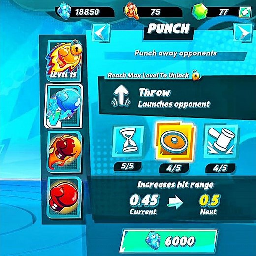 NEW MAX LEVEL ABILITY PUNCH 👊 STUMBLE GUYS 🔥 || #stumbleguys