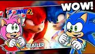 Sonic & Amy REACT to "Sonic the Hedgehog 2 2022 "Final Trailer" Paramount Pictures"