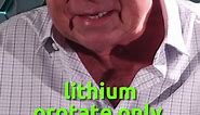 Lithium Orotate recommended dosage