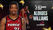 Alondes Williams Named 2023-24 Kia NBA G League Most Improved Player