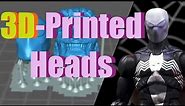 PRINTING CUSTOM HEAD SCULPTS (Marvel Legends spiderman & Sabretooth)