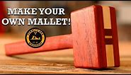 How to Make a Woodworking Mallet || DIY Mallet