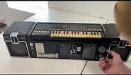 Fisher SC-300 Vintage Keyboard Boombox Synth