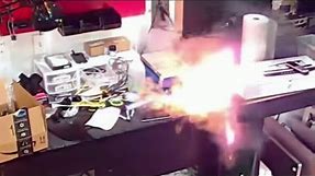iPhone battery catches fire during routine repair