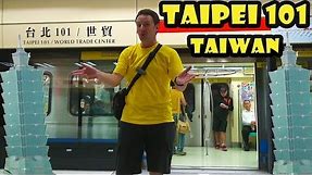 Visiting Taipei 101 - The tallest building in Taiwan!