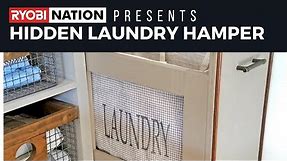 Make Your Own Hidden Laundry Hamper