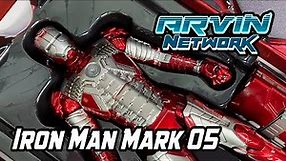 IRON MAN Mark 5 Suitcase Suit | ZD Toys 1/10 Unboxing