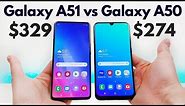 Samsung Galaxy A51 vs Samsung Galaxy A50 - Who Will Win?