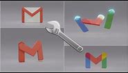 How The New Gmail Logo Was Made - 3D Animation