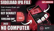 Scarlet Tutorial : How to Install IPA Files Without Computer