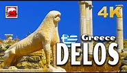 DELOS (Δήλος), Greece 4K ► Top Sights & Secret Beaches in Europe #touchgreece