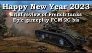 Epic battle with the FCM 2C bis (+ brief review of French tanks) ◄ WAR THUNDER ►