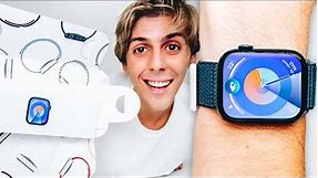 Apple Watch Series 9 Unboxing + Setup ⌚️‼️ (NO DOUBLE TAP) 🤯